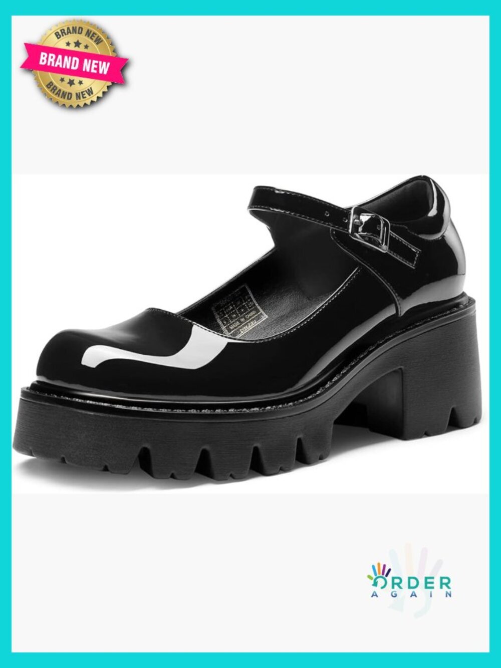 Chunky Platform Mary Jane Pumps Y2K Retro Style Block Heel Round Toe Ankle Strap
